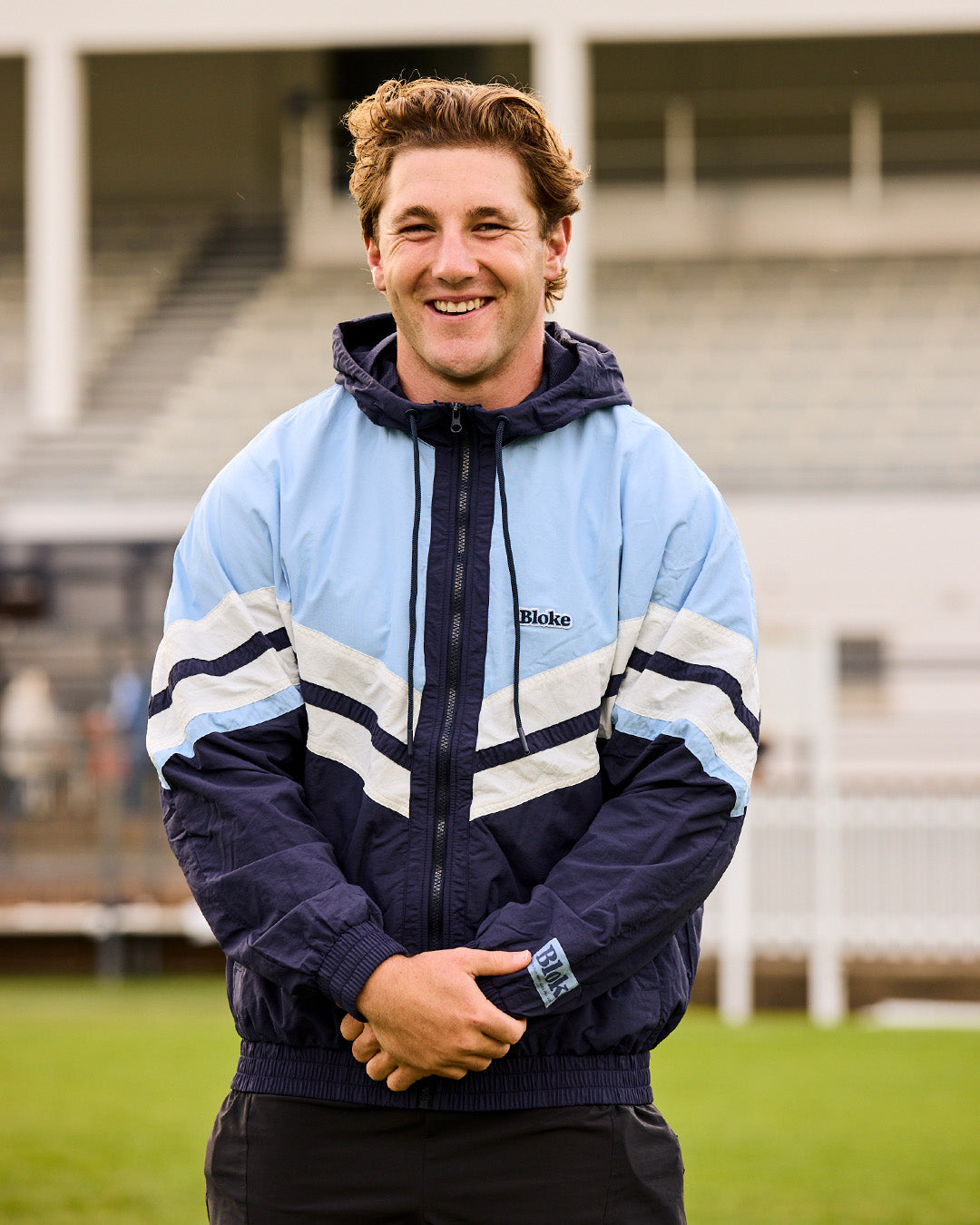 2026 Bloke Blue Track Jacket