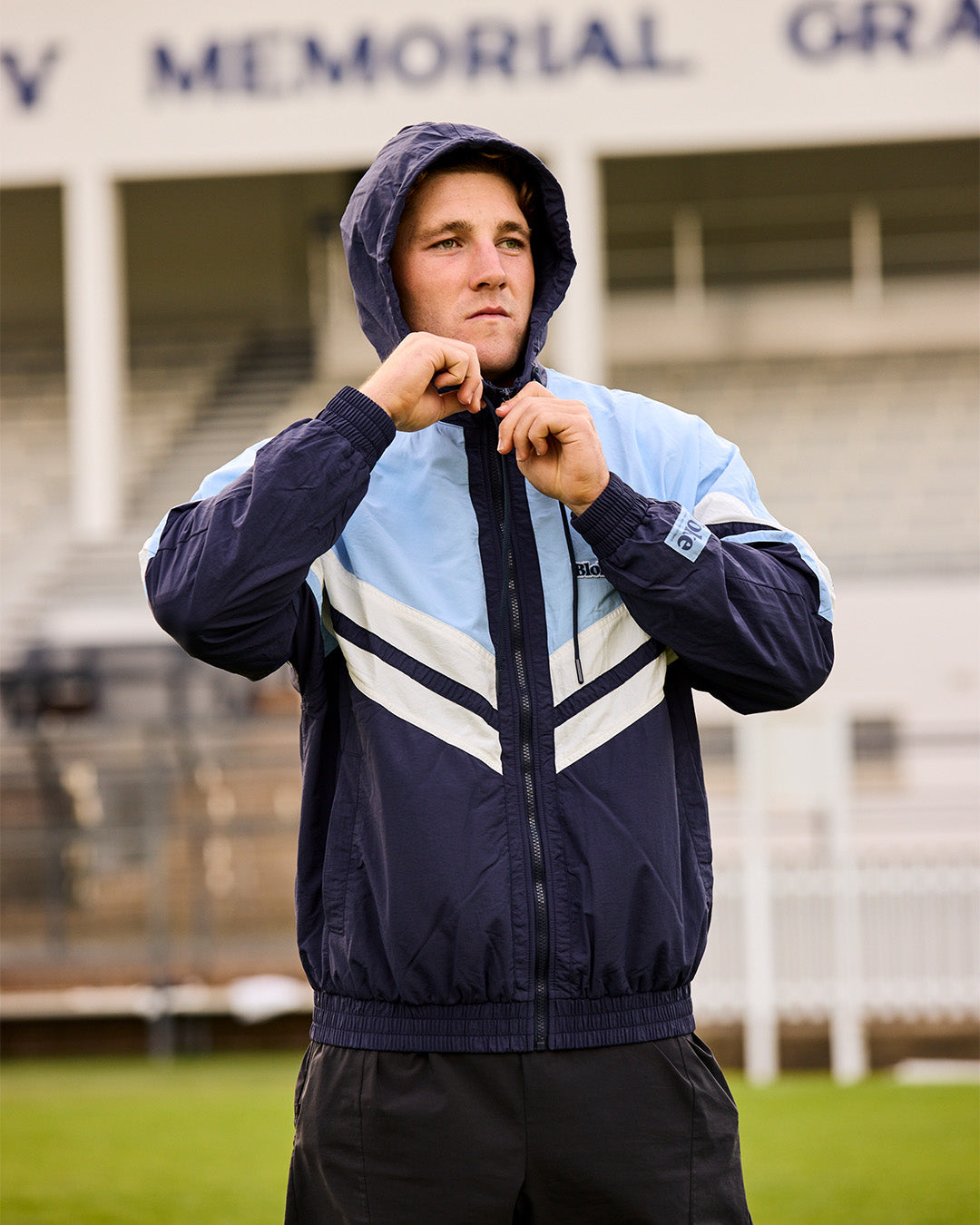 2026 Bloke Blue Track Jacket