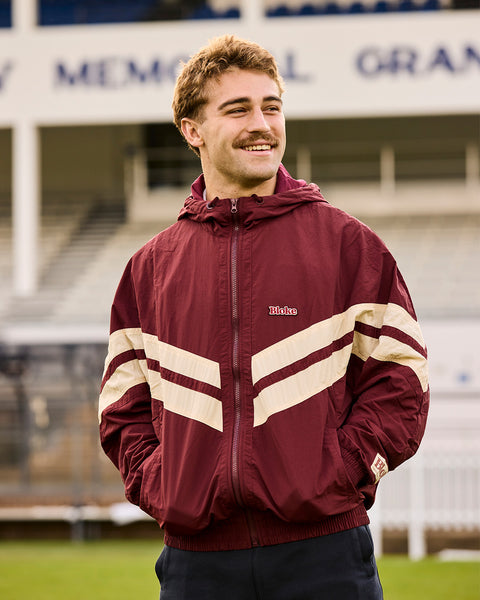 2026 Bloke Maroon Spray Jacket