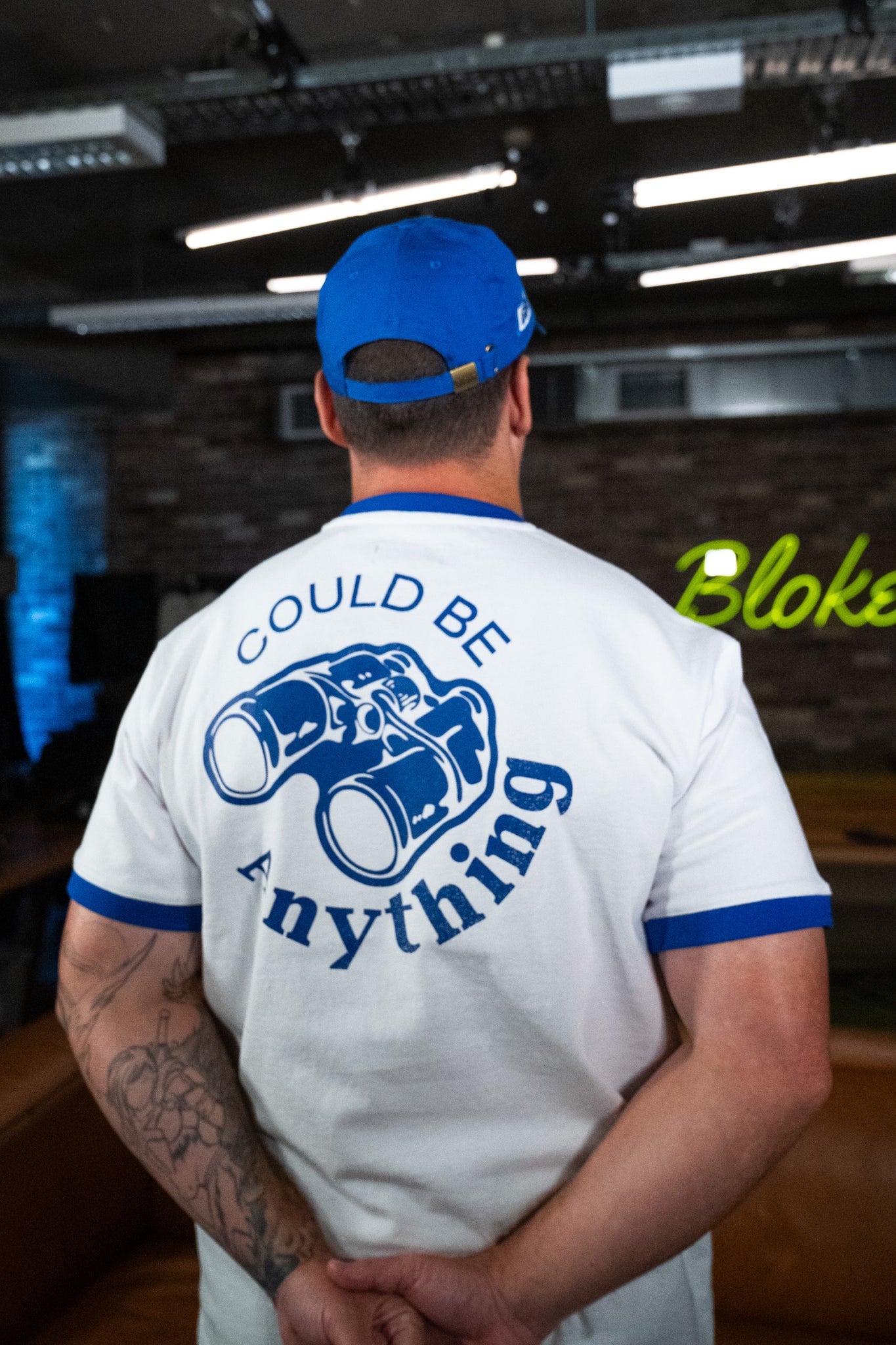 2025 Could Be Anything Shirt - White and Blue